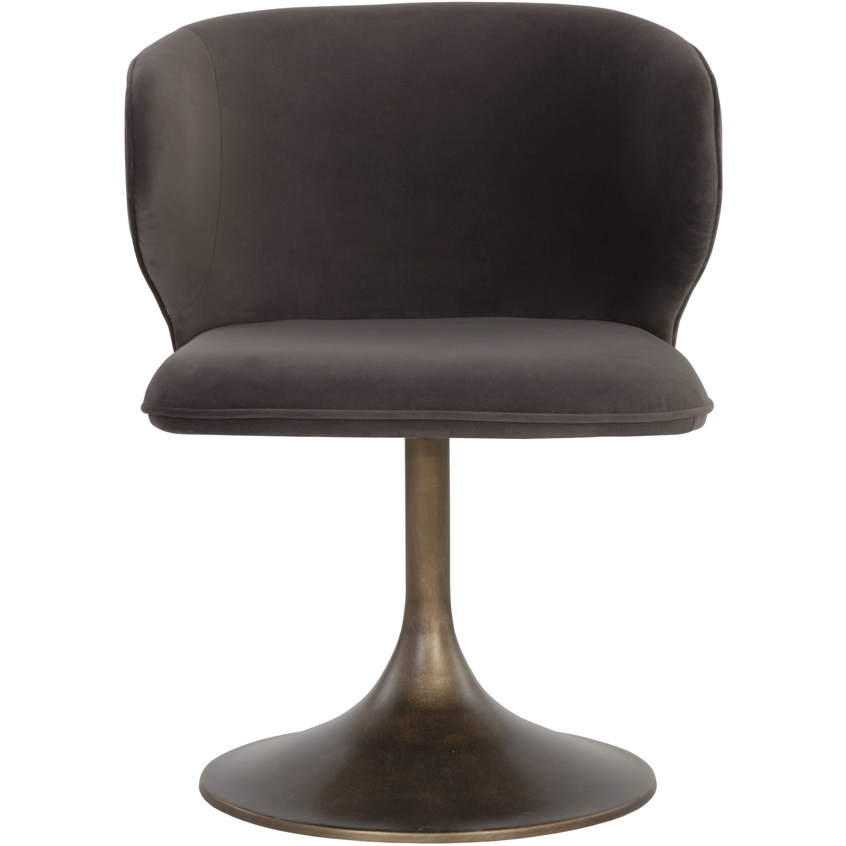 Simone Meg Ash Swivel Dining Chair, Swivel